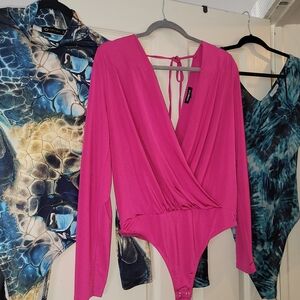 Express and 2 Other Long Sleeve Bodysuit Lot